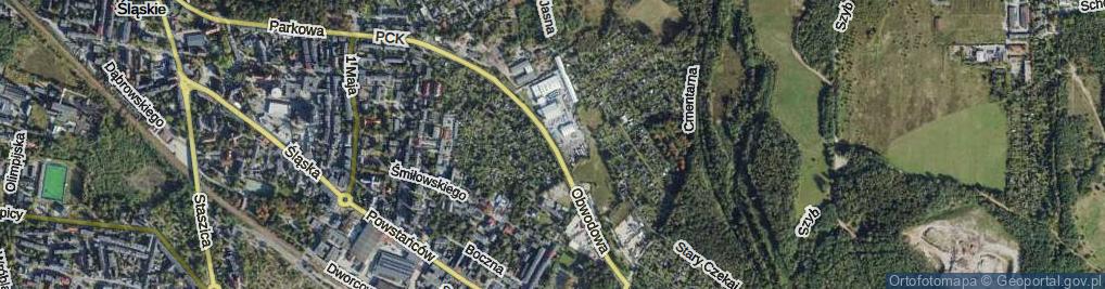 Zdjęcie satelitarne Obwodowa ul.